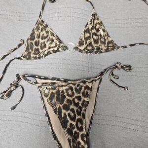 Wild Leopard Print Bikini Set